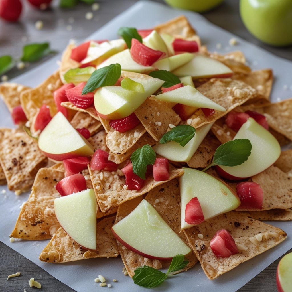 Healthy Apple Nachos | A Fun Snack for Kids 1 Healthy Apple Nachos | A Fun Snack for Kids