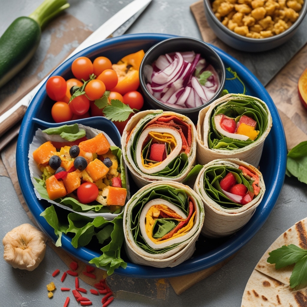 Easy School Lunch Wraps Recipe for Busy Kids