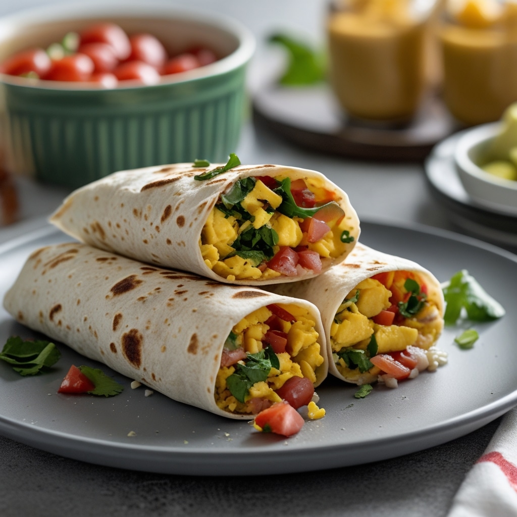 Quick Breakfast Burritos Ready in 30 Minutes
