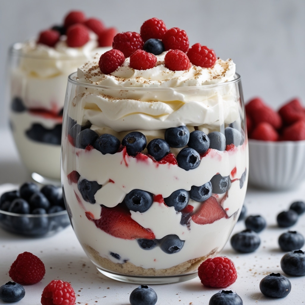 Easy Creamy Red White and Blueberry Trifle Recipe for a Festive Summer Dessert 1 Easy Creamy Red White and Blueberry Trifle Recipe for a Festive Summer Dessert