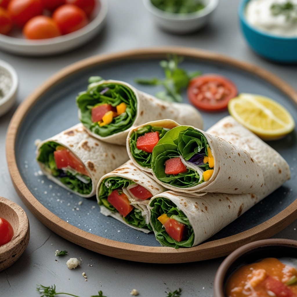 10-Minute Healthy School Lunch Wraps