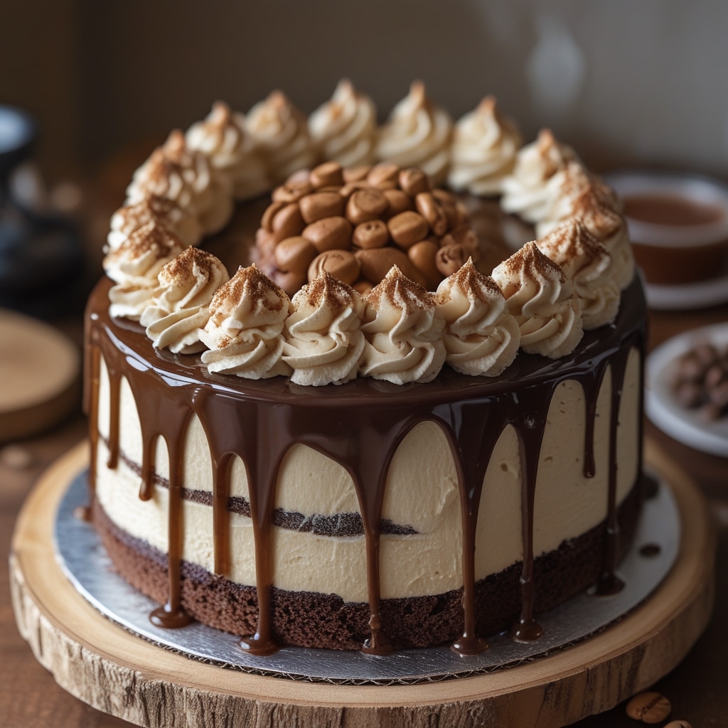 Caramel Espresso Fudge Cake 1 Caramel Espresso Fudge Cake