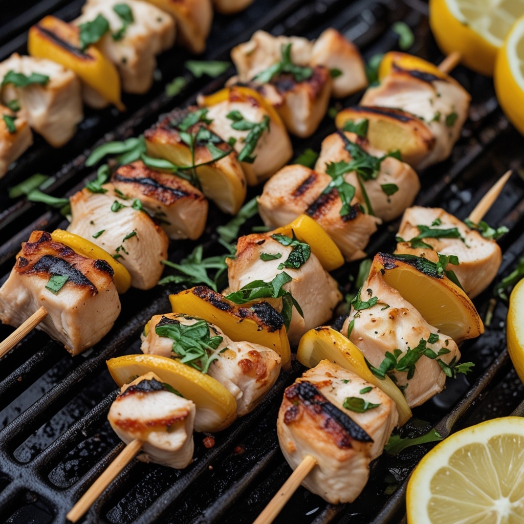 Grilled Lemon Herb Chicken Skewers for Summer BBQ 1 Grilled Lemon Herb Chicken Skewers for Summer BBQ