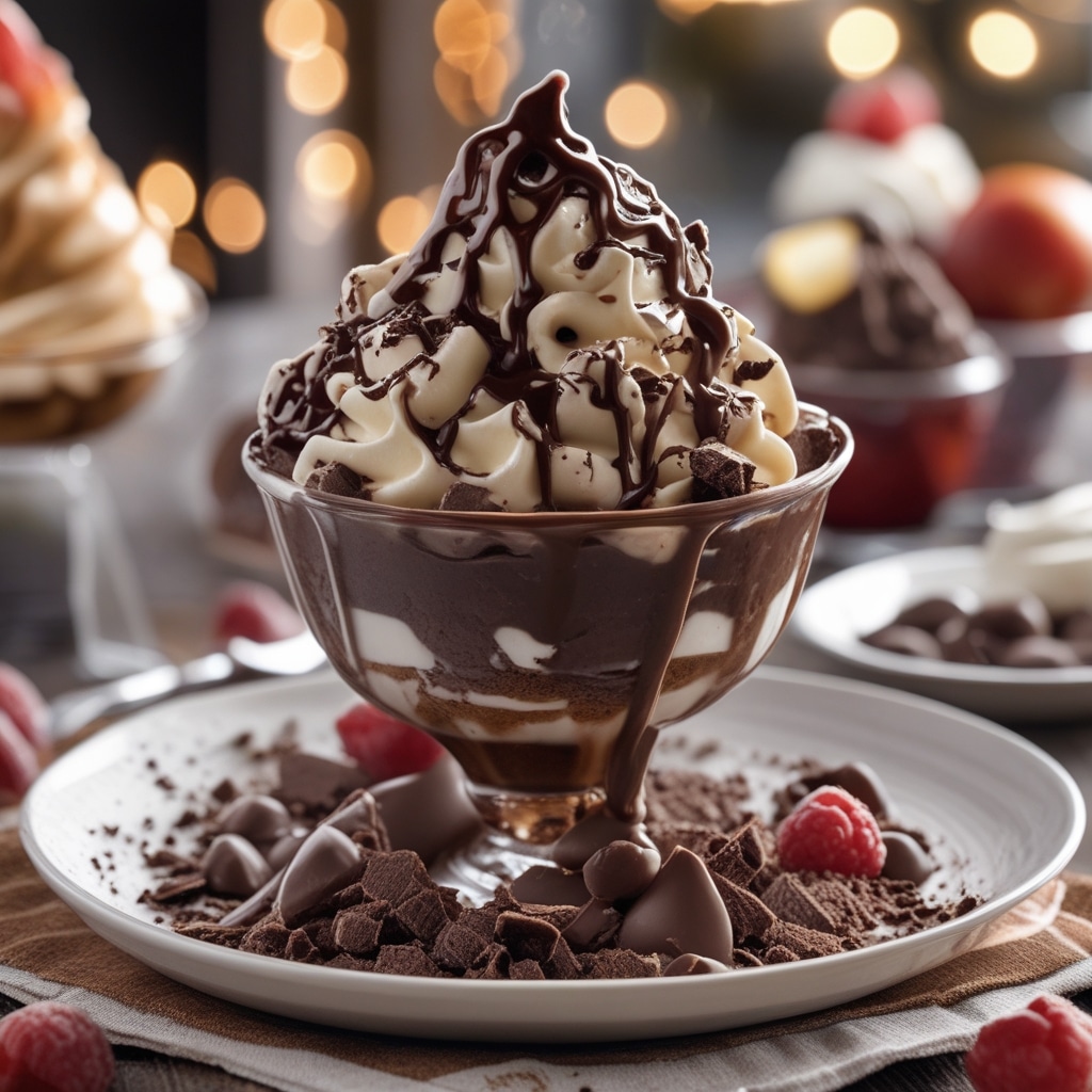 Decadent Chocolate Fudge Sundae