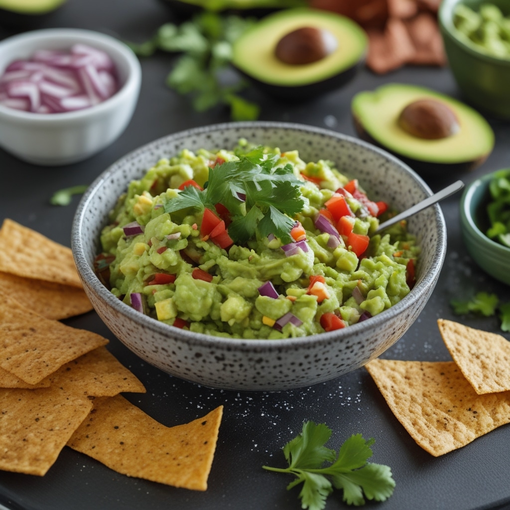 Easy 5-Minute Guacamole for Game Days