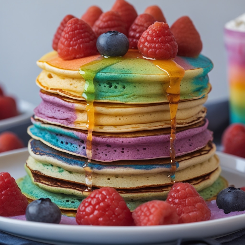 Rainbow Pancakes: Colorful Fun for Kids 1 Rainbow Pancakes: Colorful Fun for Kids