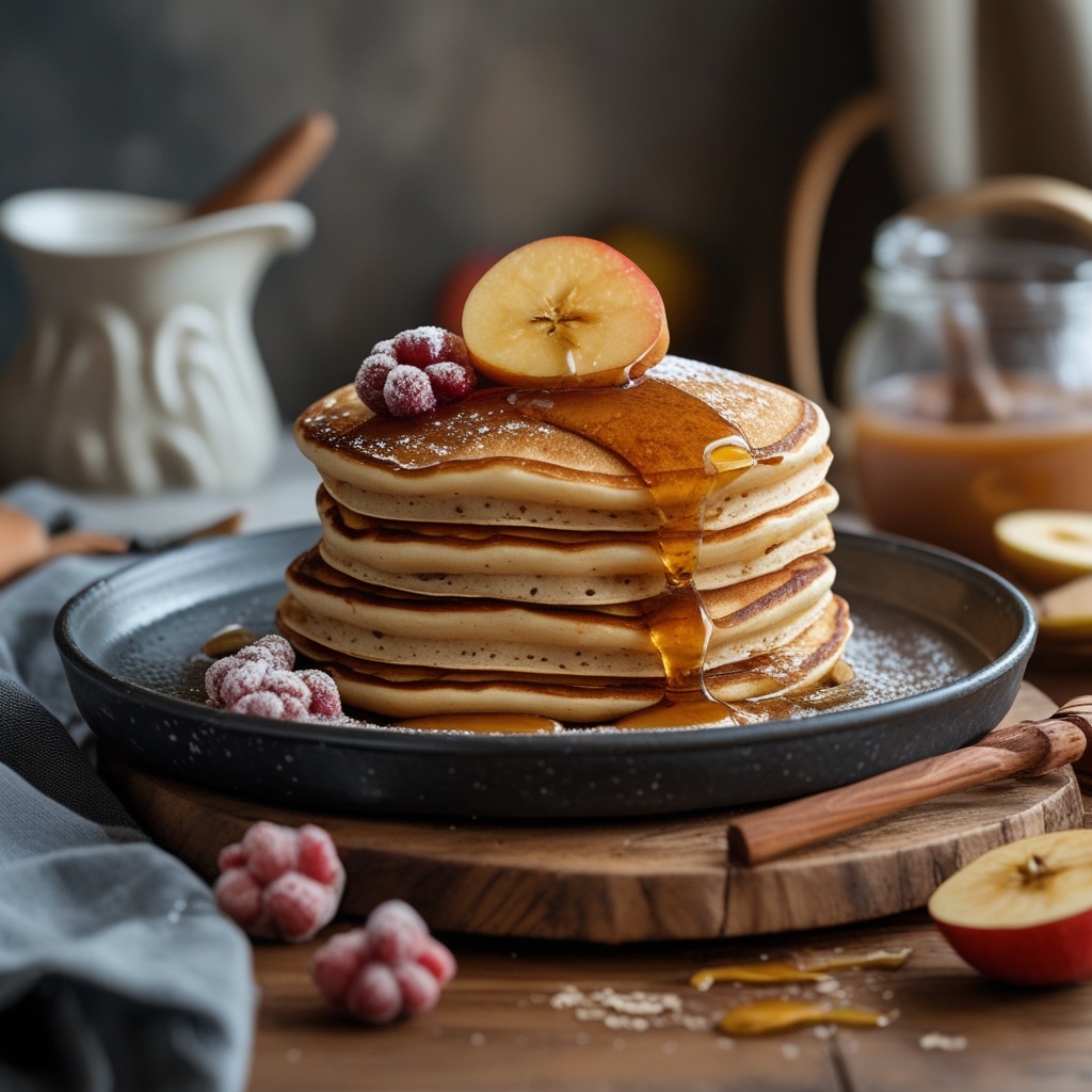 Apple Cider Pancakes for Autumn Mornings