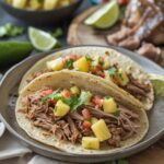 Pulled Pork Tacos with Pineapple Salsa