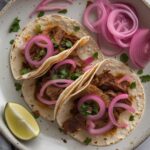 Carnitas Tacos with Pickled Red Onions