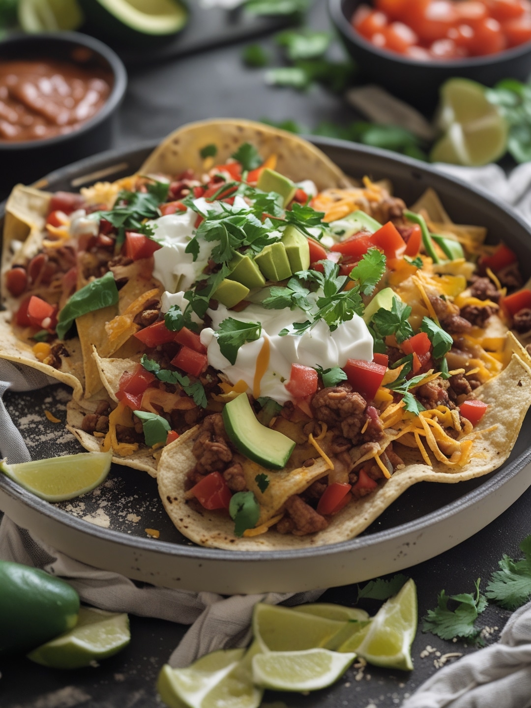 Loaded Vegan Nacho Tacos 1 Loaded Vegan Nacho Tacos