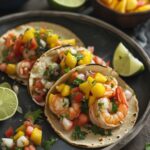 Spicy Shrimp Tacos with Mango Salsa