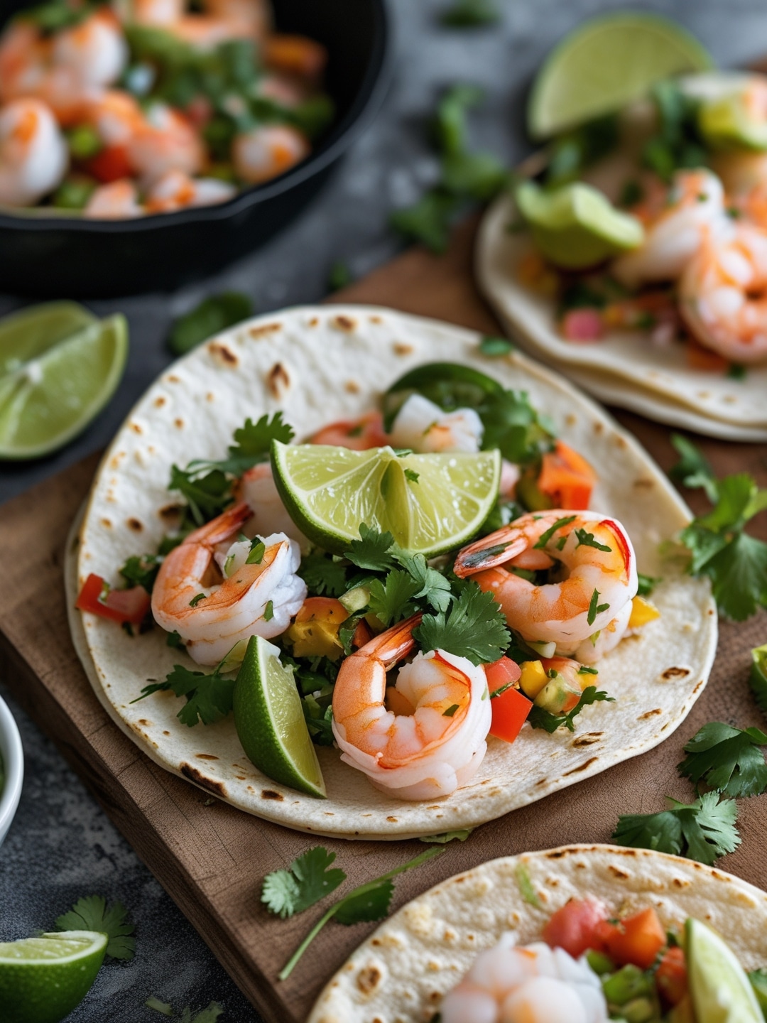 Zesty Cilantro Lime Shrimp Tacos 1 Zesty Cilantro Lime Shrimp Tacos