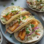 Fish Tacos with Cabbage Slaw