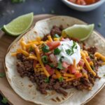 Simple Beef and Cheese Tacos Recipe