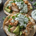 Greek Chicken Tacos with Tzatziki Sauce