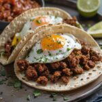 Chorizo & Egg Breakfast Tacos