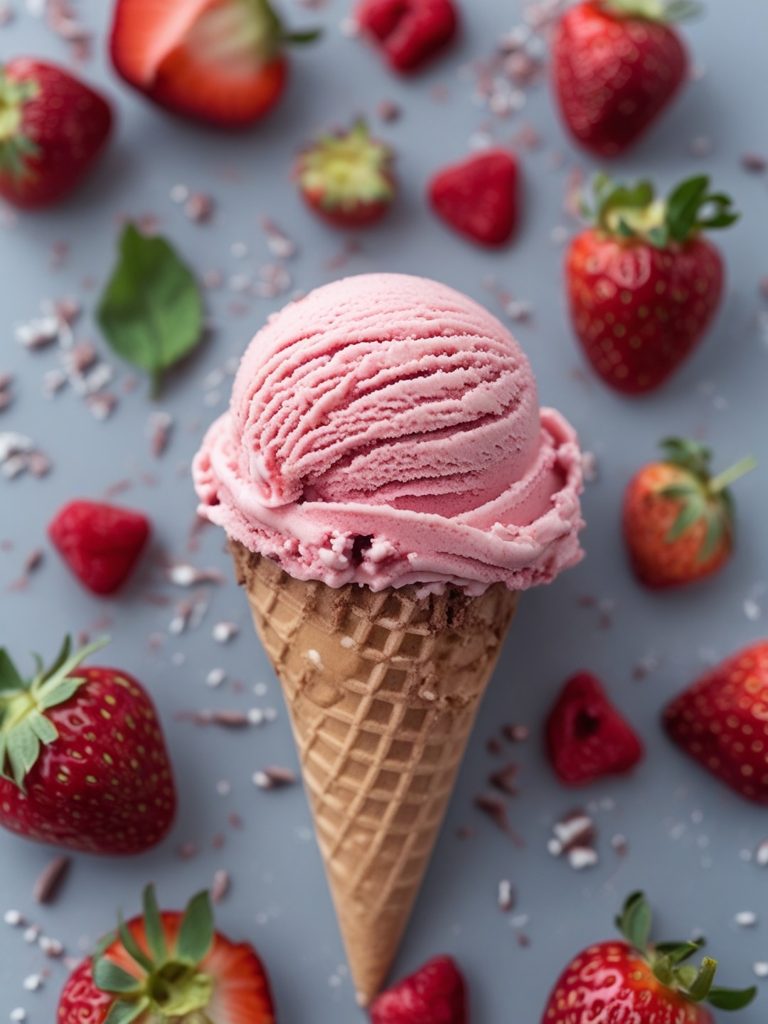 Chocolate Covered Strawberry Ice Cream