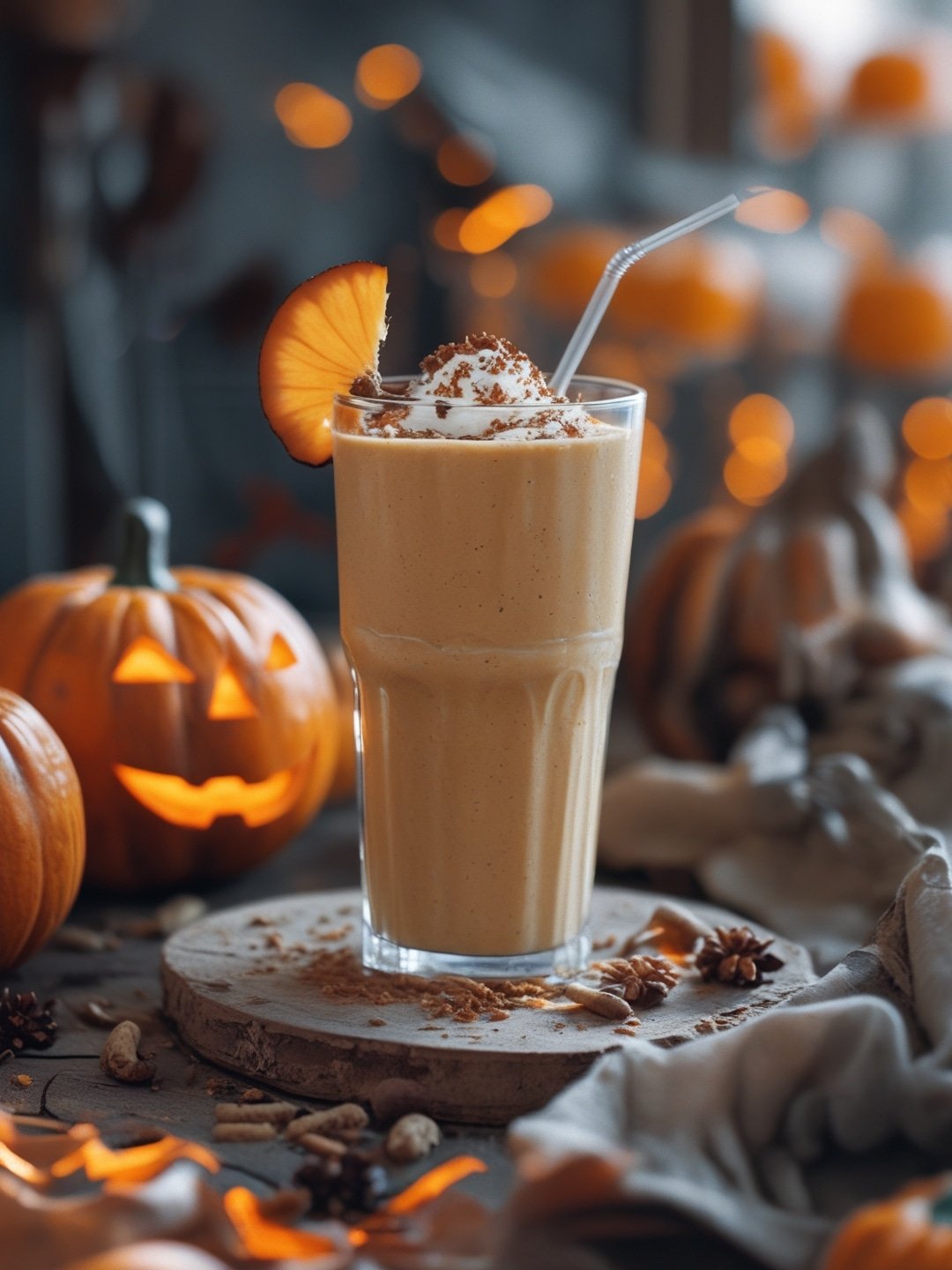 Eerie Pumpkin Pie Smoothie