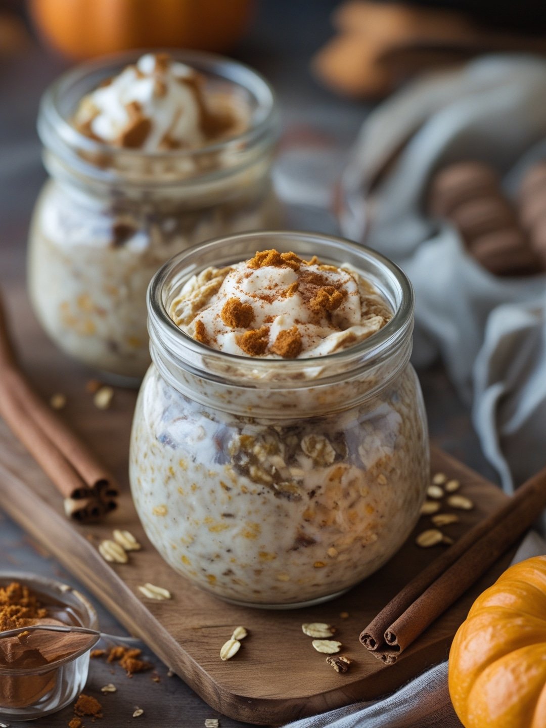 Pumpkin Spice Overnight Oats