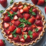 Vegan Strawberry Rhubarb Pie