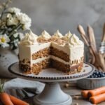 Spiced Vegan Carrot Cake with Cashew Frosting
