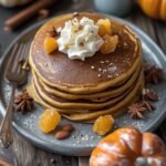 Vegan Pumpkin Spice Pancakes