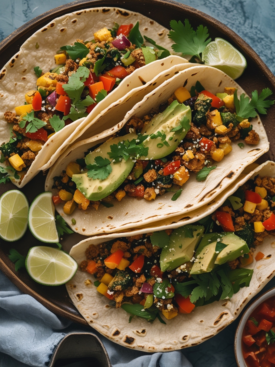 Vegetarian Tacos: Healthy, Easy, and Flavorful 1 Vegetarian Tacos: Healthy, Easy, and Flavorful