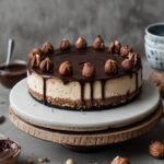 Nutella and Hazelnut Cheesecake with Chocolate Ganache
